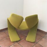Splendid zen armchair design and vintage steiner 1970