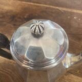 Silver metal coffee maker