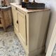 Beige two-door sideboard