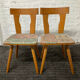 Paire de chaises bistrot scandinave des années 50-60