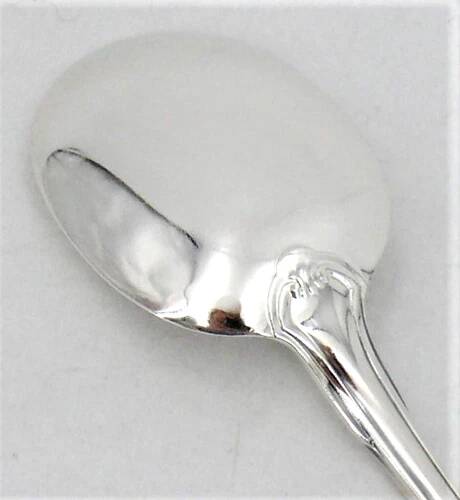 Christofle Vendome model 6 spoons, ice scoops, in silver-plated metal, 12.7 cm