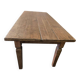 Farm table/vintage dining table in solid wood