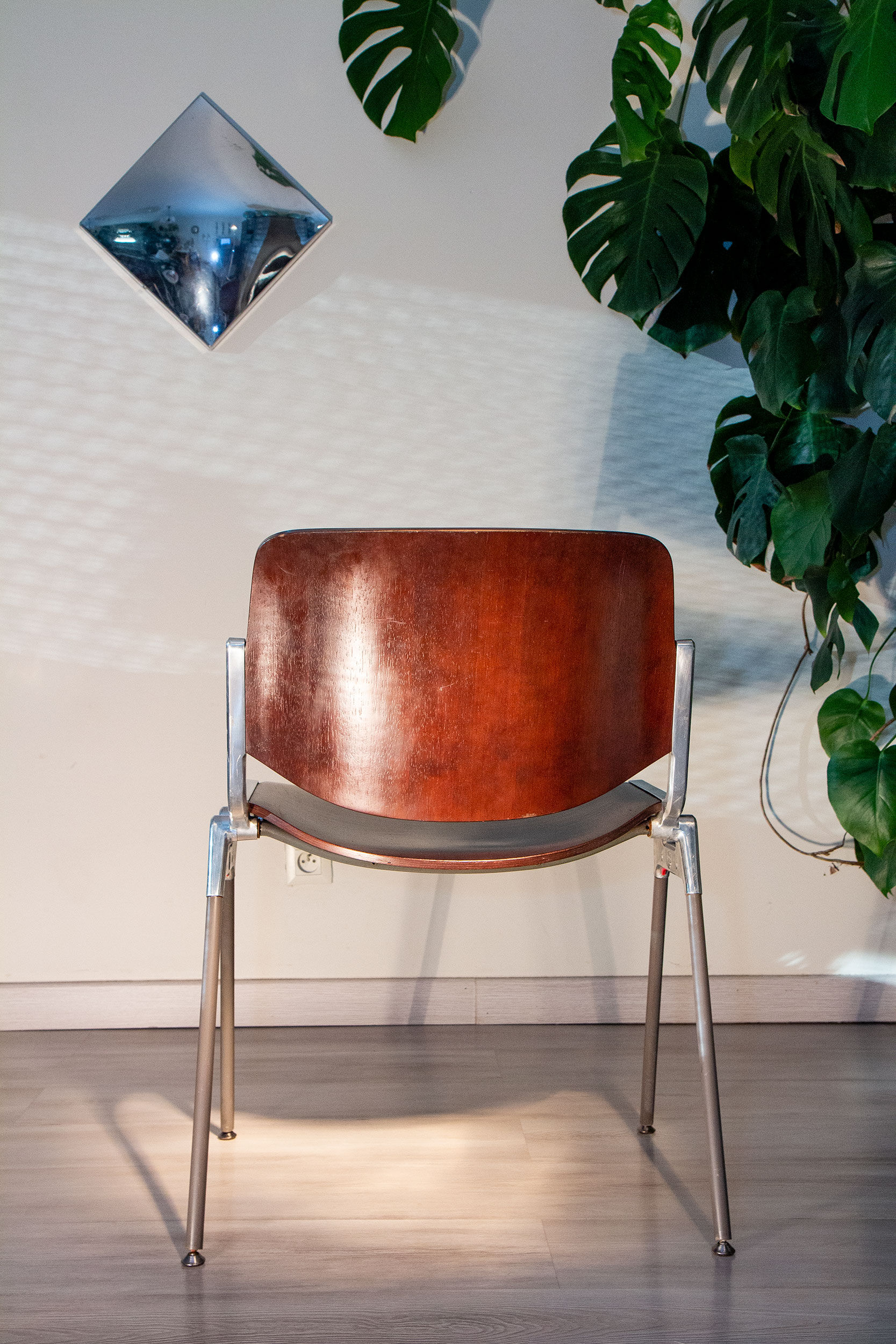 Suite de 4 chaise DSC 106 de Giancarlo Piretti pour Castelli, 1965
