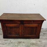 Meuble de métier,  ancien comptoir de mercerie