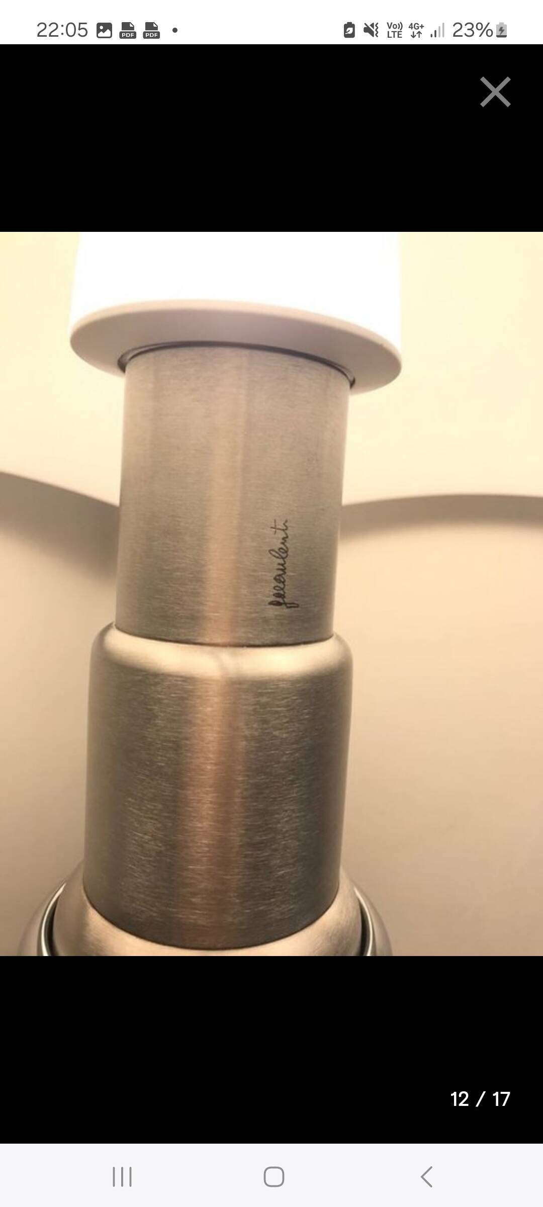 Pipistrello Grand Model Lamp