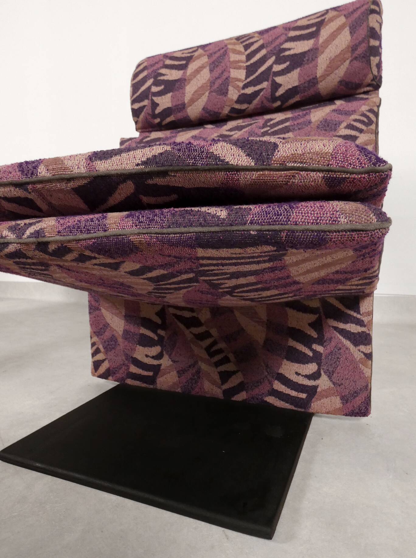 Saporiti chairs in Missoni fabric