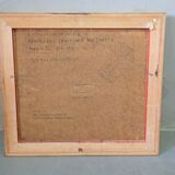 David Wallin (1879-1957), Romantic Painting , 1917, Oil on Canvas, Framed