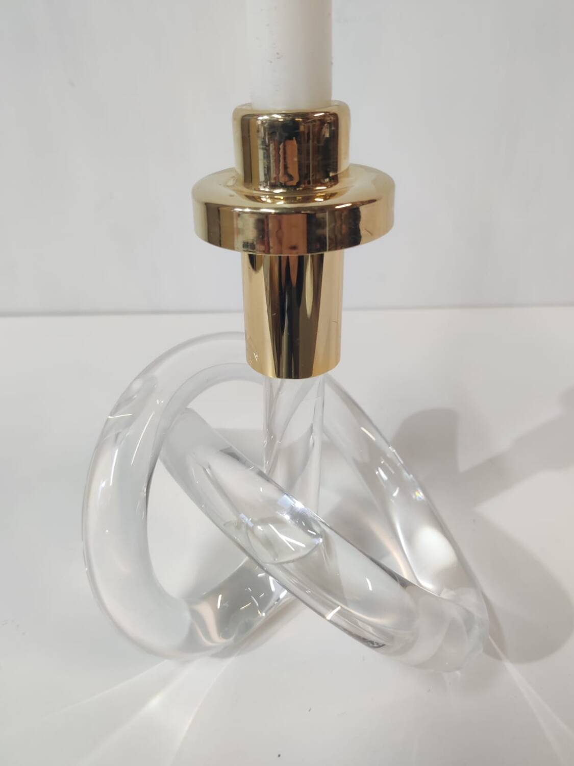 Bougeoir Bretzel vintage Dorothy Thorpe