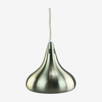 Lampe lumière plafonnier aluminium space age design 60s 70s