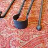 Jeu set cheminée pelle pince