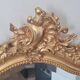 Miroir Louis Philippe avec fronton