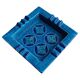 Bitossi by Aldo Londi Rimini Blu Glazed Ceramic Ashtray Vide-Poche, Italy  1960s