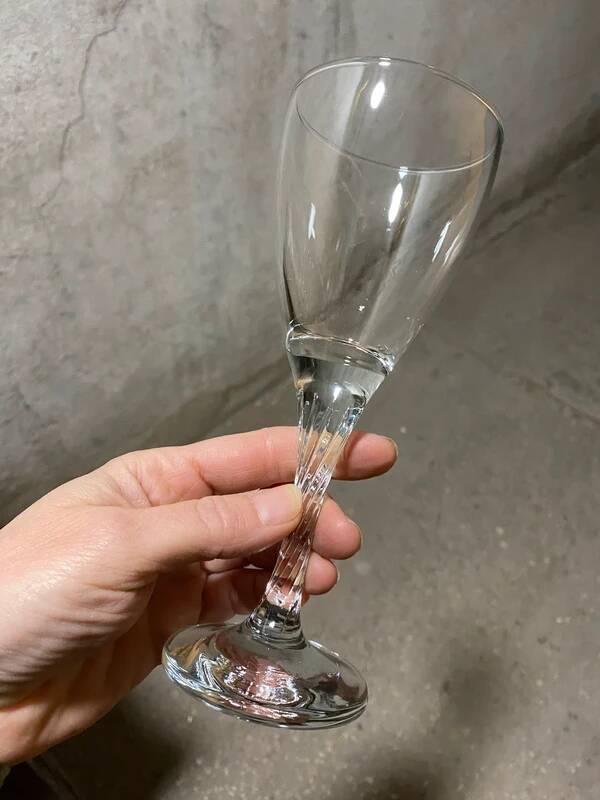 Vintage wine glasses