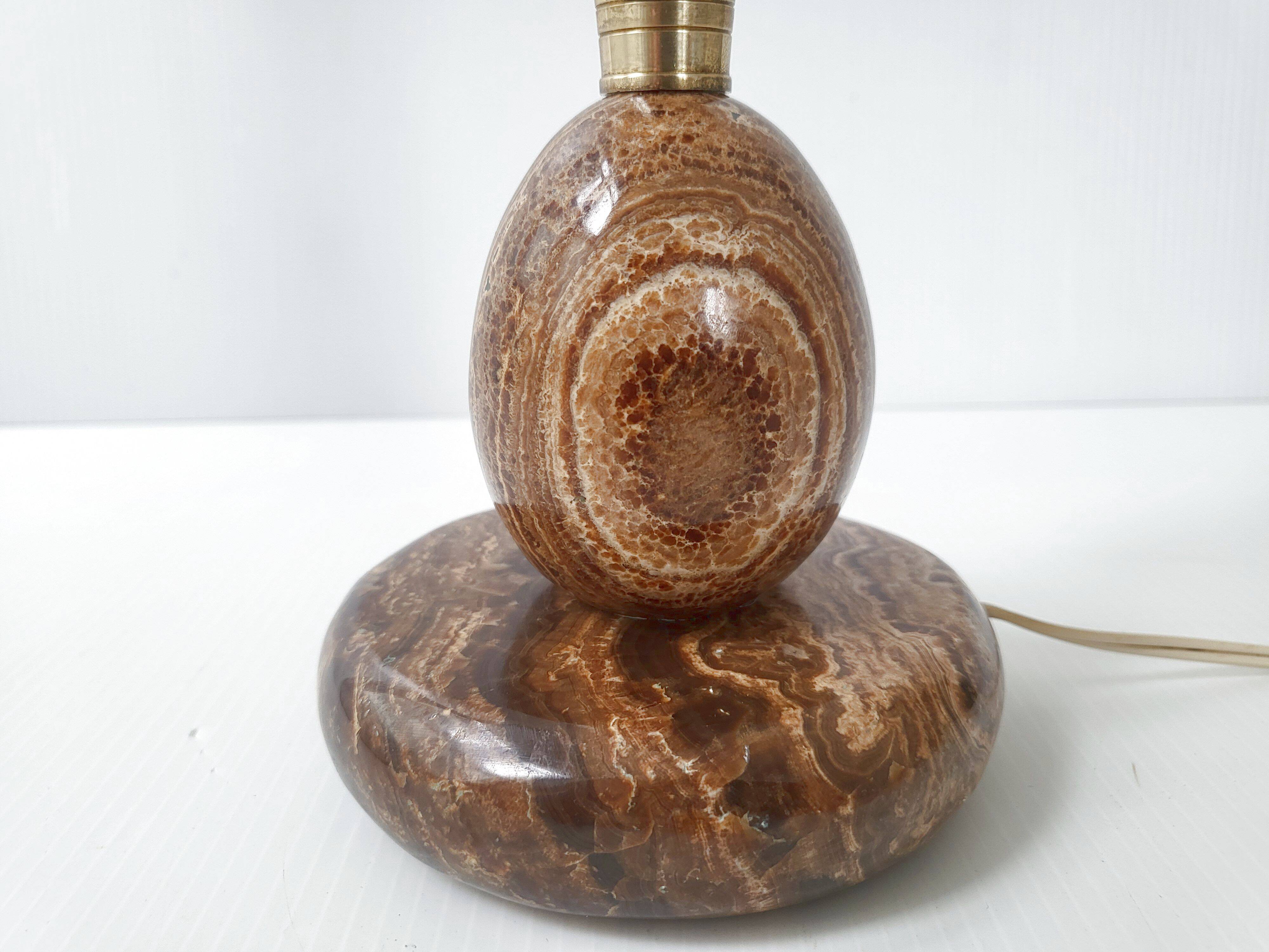 Vintage marble lamp 1970