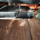 Armchair and office chair year 60 skaï