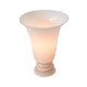 Pink opaline basin lamp