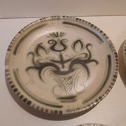 Duo tasses assiettes à gâteaux Kéraluc Quimper