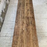XL central island workbench oak