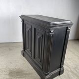 19th-century solid wood trade counter