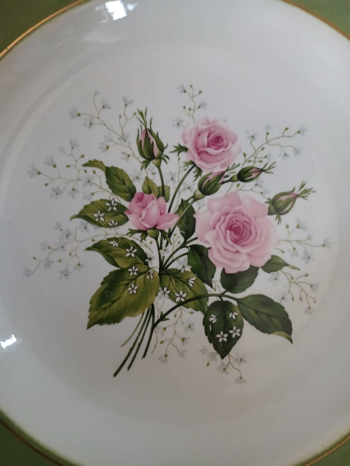 5 assiettes creuses anciennes Lunéville K&G 
