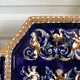 Old Dish Plate Handle Gien Earthenware Ceramic Renaissance Decor