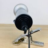 Targetti chrome metal spot light 70's, clamp lamp