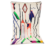 Tapis berbère marocain fait main 237 x 152 cm