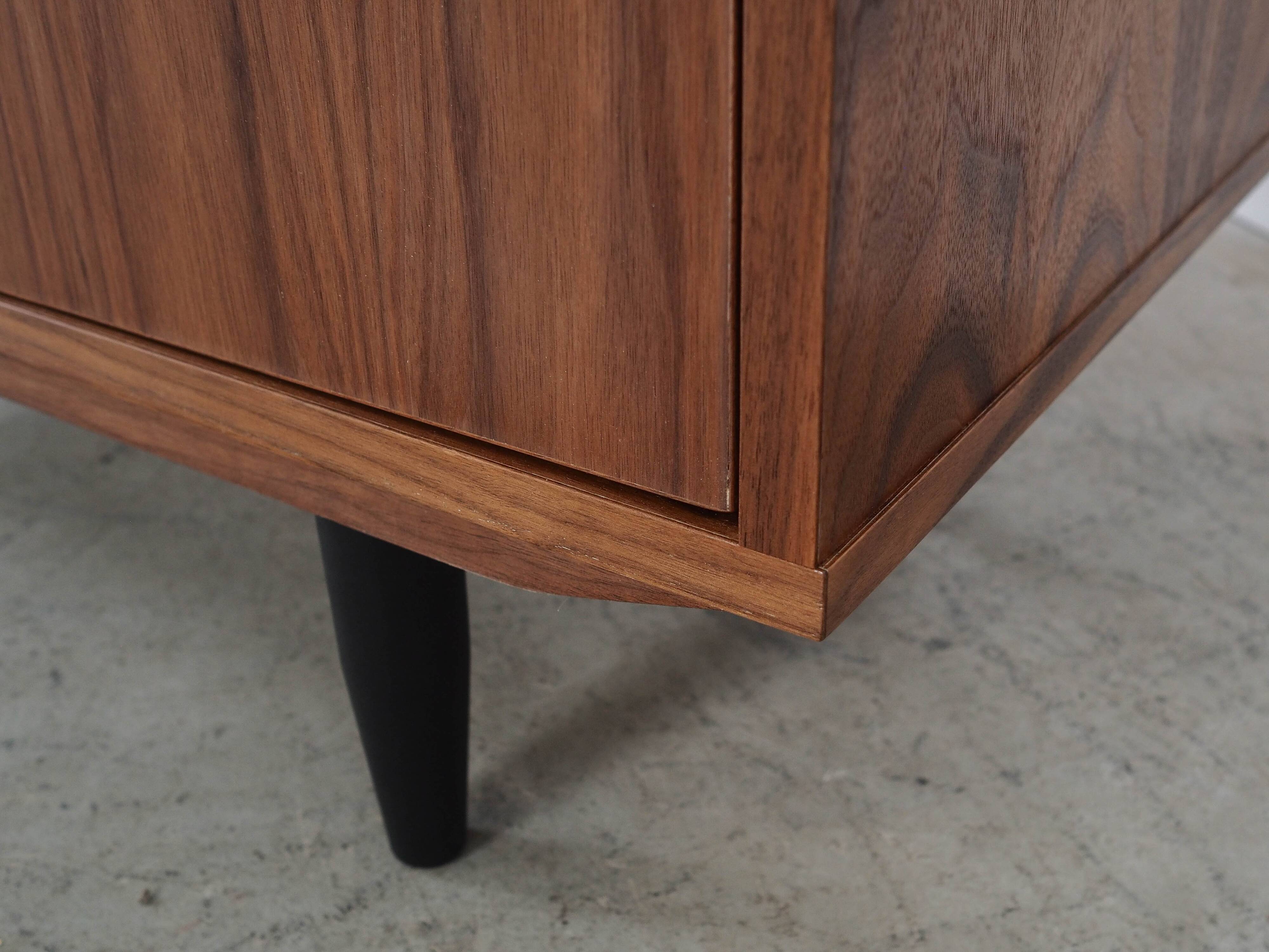 Walnut chest of drawers, Scandinavian design