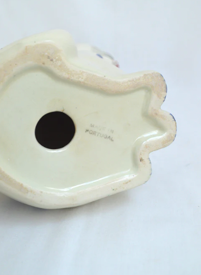Hand-painted ceramic cat