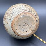 Ceramic lamp gres pyrite pear shape style