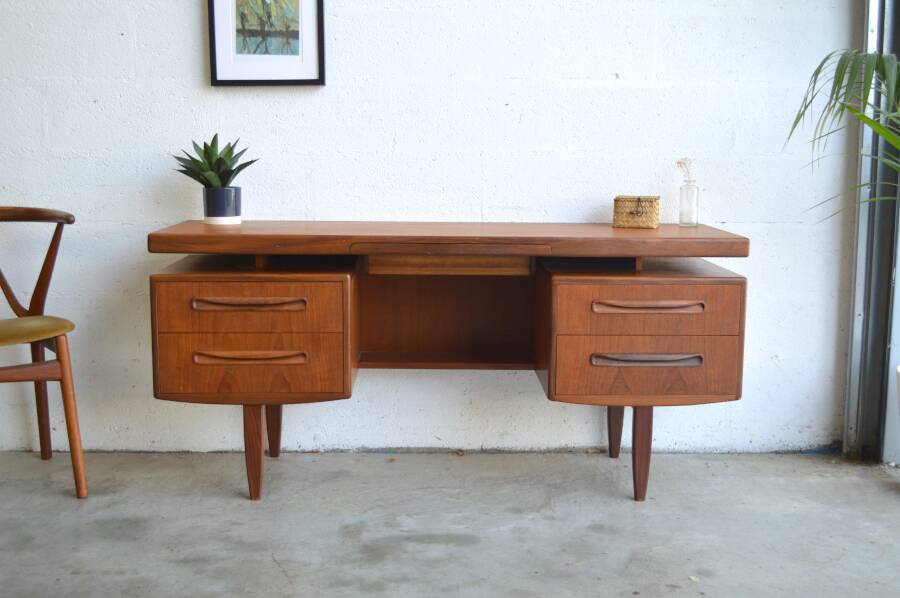 Teak desk by G-Plan 152cm