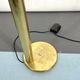 Vintage brass tube floor lam,  Italy 1970