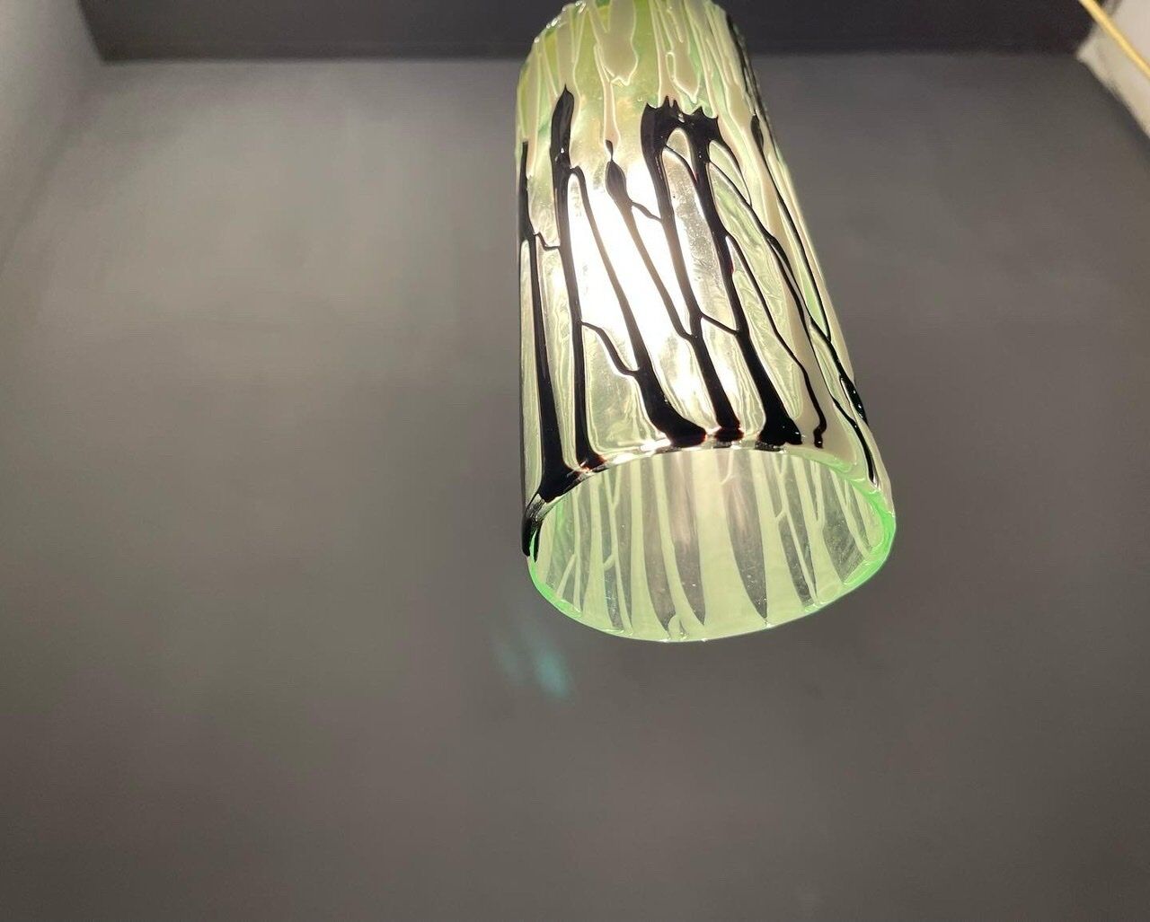 Italian midcentury murano glass lamp