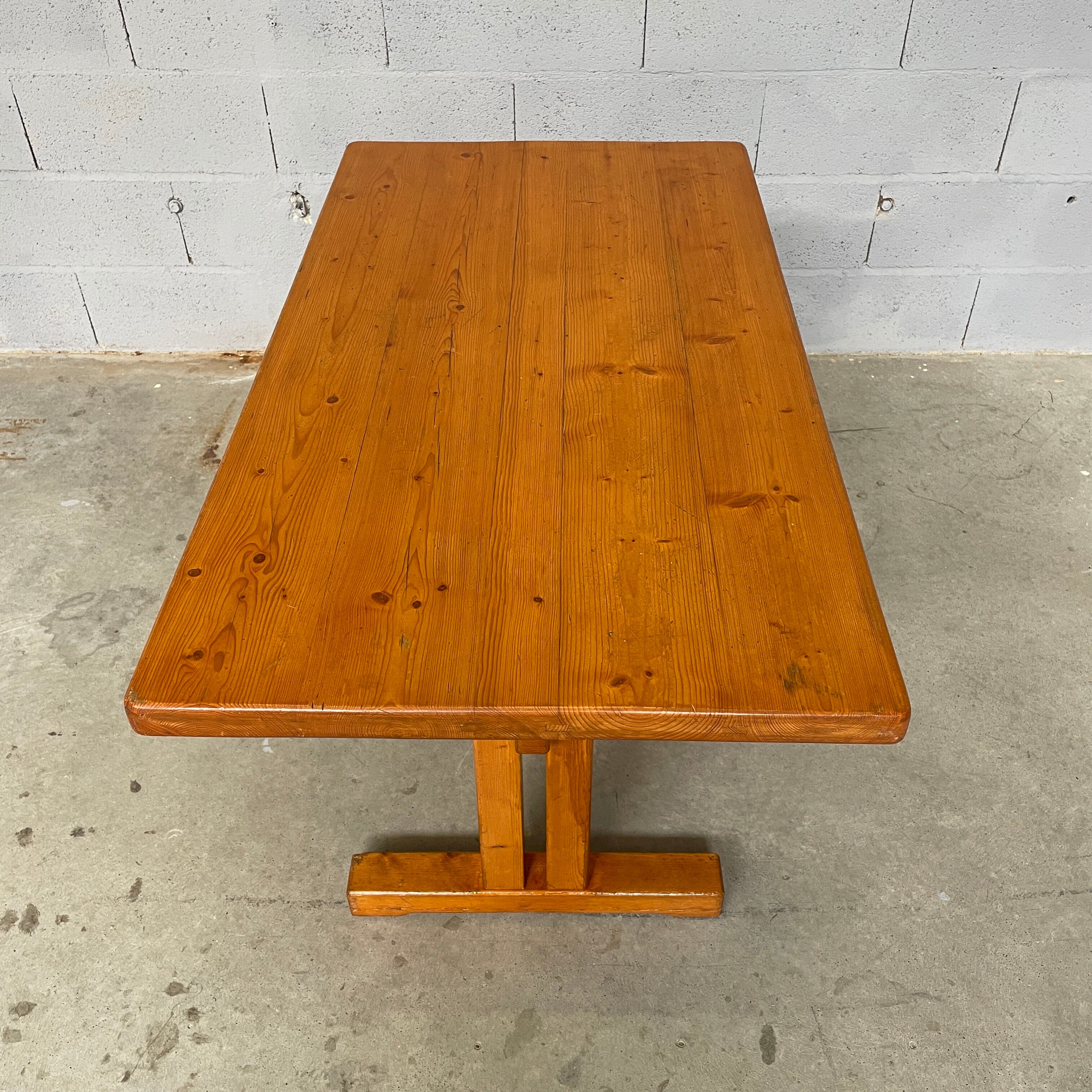 Charlotte Perriand dining table for Les Arcs