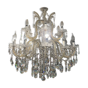 lustre en cristal de