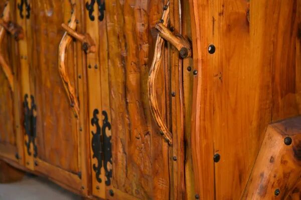 Sculptural brutalist sideboard 1970’s
