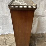 Mahogany and marble desk