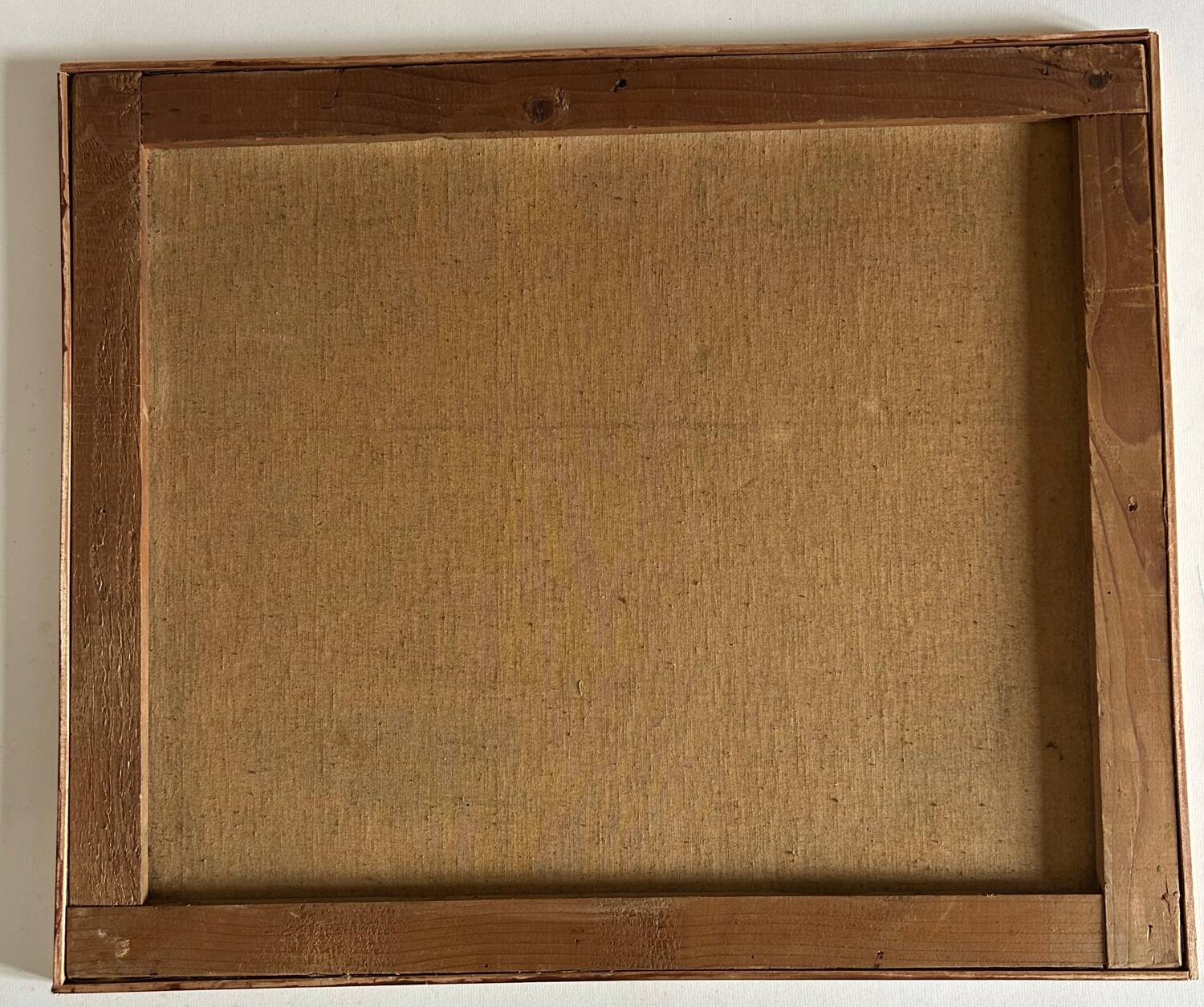 Huile sur toile Le vieux Pont XX de A. (Armand) Silvestre.