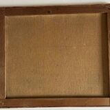 Huile sur toile Le vieux Pont XX de A. (Armand) Silvestre.