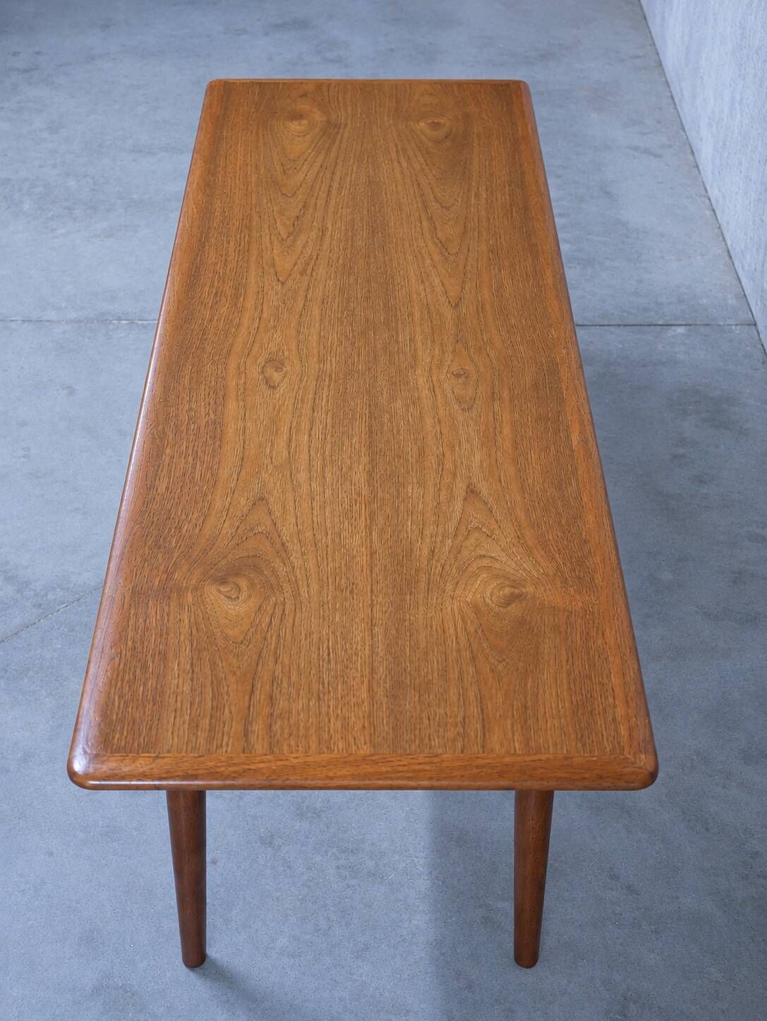 Very large teak coffee table by Kurt Ostervig - Vintage 1960s 1970s