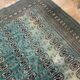 Vintage carpet uzbek bukhara handmade 186cm x 280cm 1970s