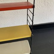 Vintage 1950 Tomado bookshelves pocket D.Dekker - 61 x 48 cm