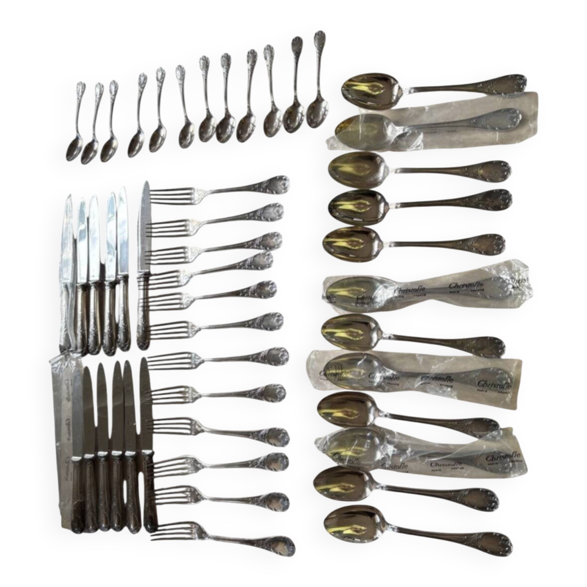 Christofle Marly 48-piece cutlery set