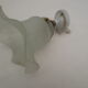 Oblique wall lamp at 45° tulip frosted glass