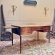 Louis XVI style double-sided mahogany desk, 19th century