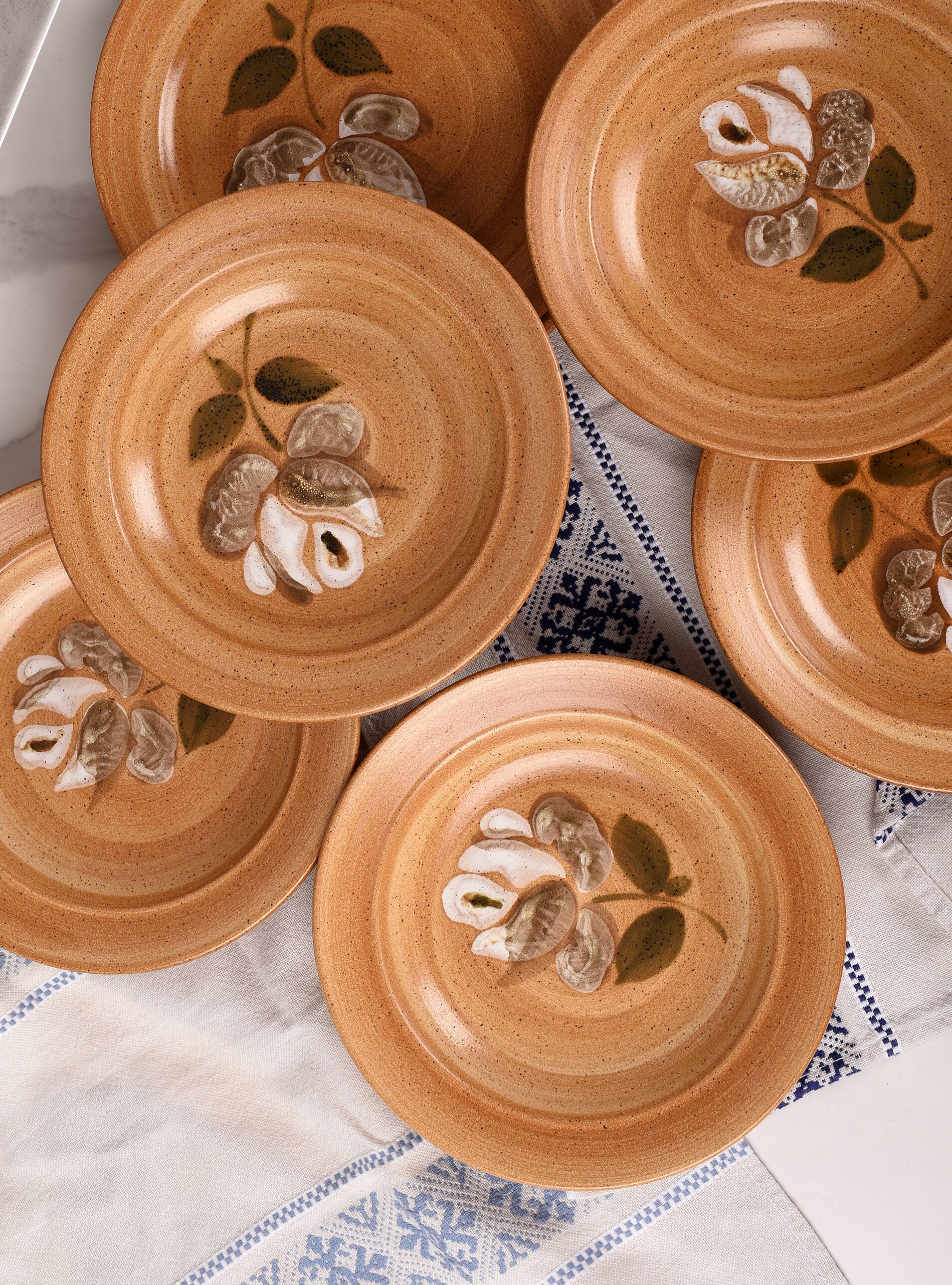 St-Amand 70s ceramic plates