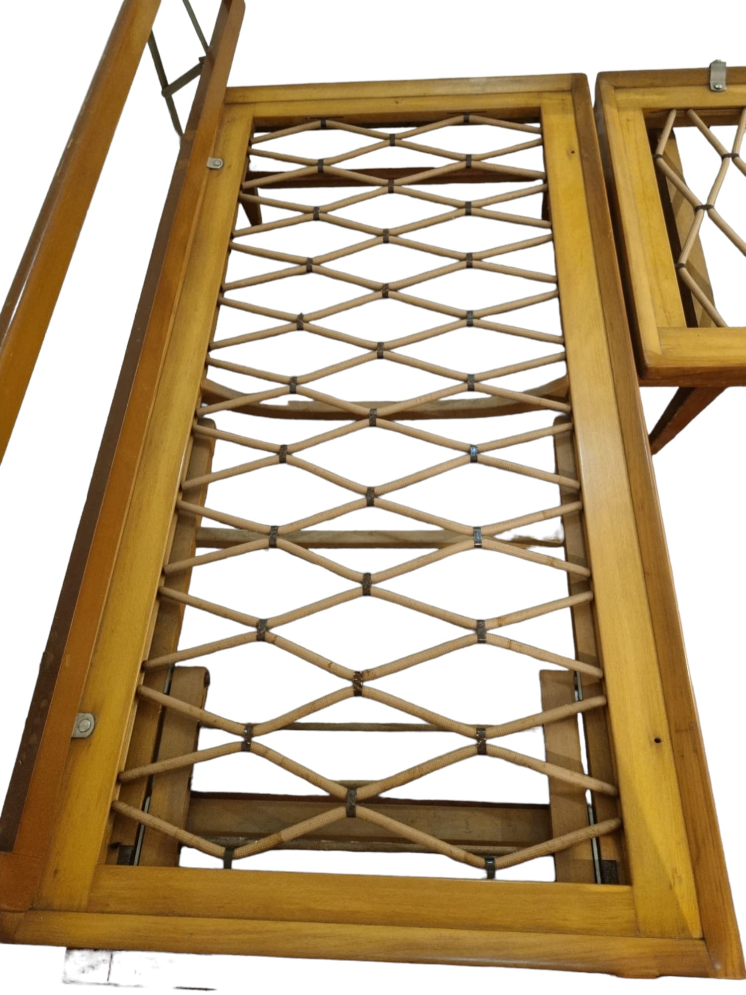 Vintage convertible Knoll Antimott corner sofa, daybed, 1960s