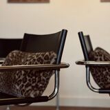 Set of 4 Fasem armchairs