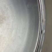 Rare industrial suspension Osram HQL – large aluminium reflector 53