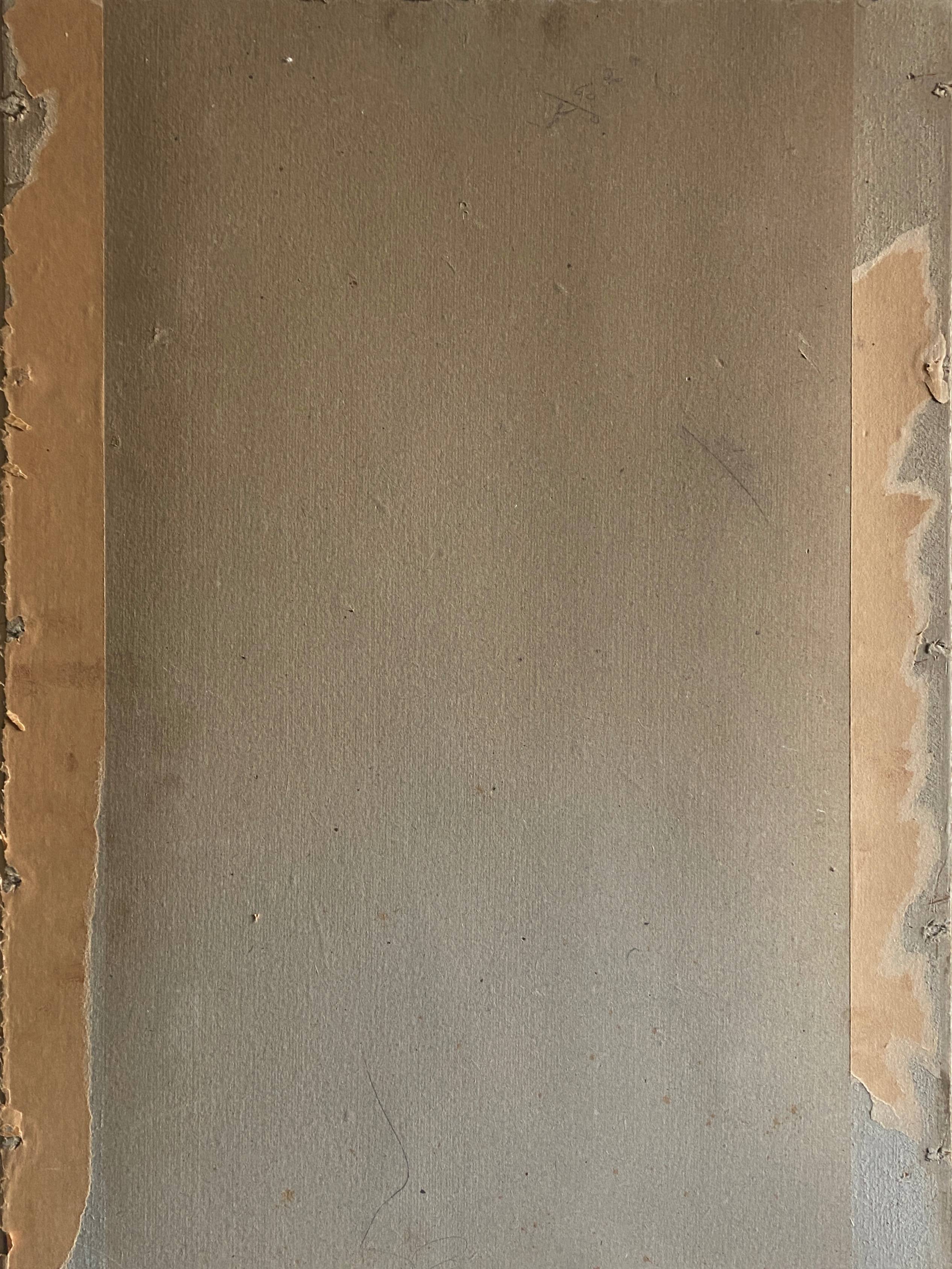 Painting made in watercolor on paper signed e.